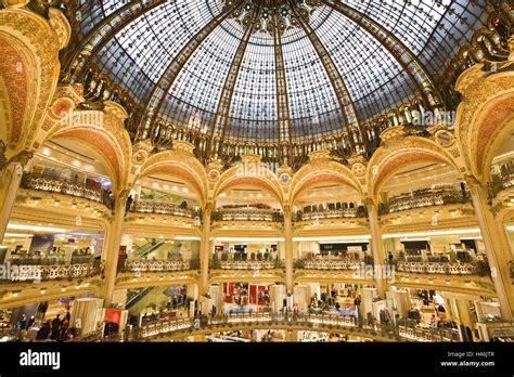 famous shopping centre in paris.